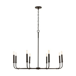 C432882MI Large Foyer Chandelier Chandelier - Mineral Brown