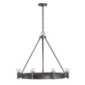 C435881CI Ashton Linear Pendant Pendant Light - Carbon Grey / Grey Iron