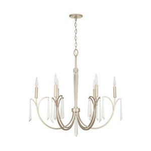 C437061WG Gwyneth Mid Sized Chandelier Chandelier - Winter Gold