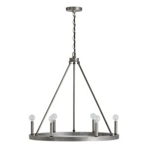 C440061EN Ari Mid Sized Chandelier Chandelier - Etched Nickel