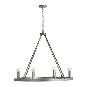 C440081EN Ari Large Foyer Chandelier Chandelier - Etched Nickel