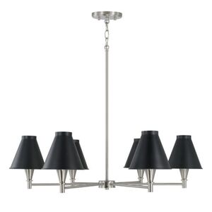 C441561BT699 Benson Mid Sized Chandelier Chandelier - Black Tie