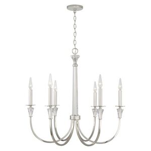 C441861PN Laurent Mid Sized Chandelier Chandelier - Polished Nickel