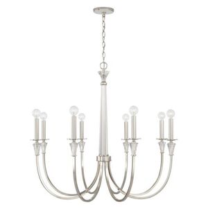 C441881PN Laurent Large Foyer Chandelier Chandelier - Polished Nickel