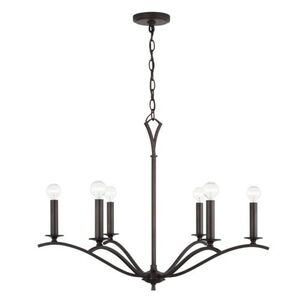 C442861OB Jaymes Mid Sized Chandelier Chandelier - Old Bronze