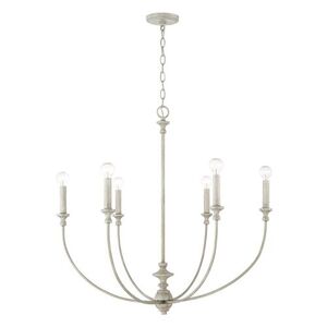 C443061PY Penelope Mid Sized Chandelier Chandelier - Painted Grey