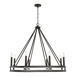 C443481OB Merrick Large Foyer Chandelier Chandelier - Old Bronze