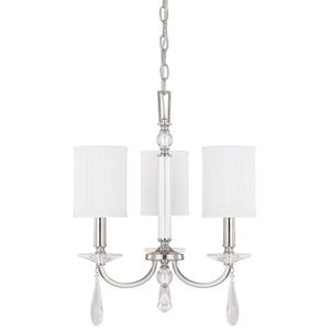 C4483PN573CR Alisa Mini Chandelier - Polished Nickel