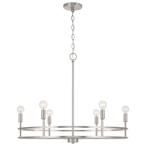 C448761BN Fuller Mid Sized Chandelier Chandelier - Brushed Nickel