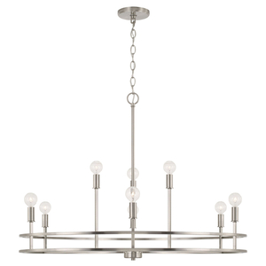 C448791BN Fuller Mid Sized Chandelier Chandelier - Brushed Nickel