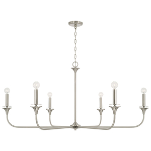 C448961BN Presley Large Foyer Chandelier Chandelier - Brushed Nickel