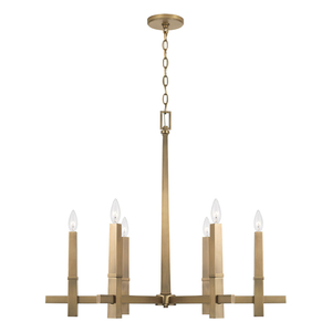 C449661AD Blake Mid Sized Chandelier Chandelier - Aged Brass