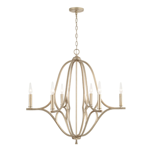 C450061BS Claire Mid Sized Chandelier Chandelier - Brushed Champagne