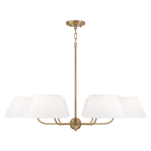 C450461AD Welsley Large Foyer Chandelier Chandelier - Aged Brass