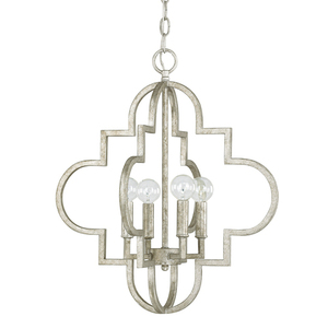 C4541AS Ellis Entrance / Foyer Pendant Light - Antique Silver