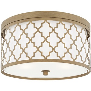 C4549BG Ellis Flush Mount Ceiling Light - Brushed Gold