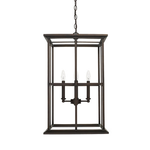 C520142OB West Port Entrance / Foyer Pendant Light - Old Bronze