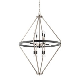 C525201BT Tux Entrance / Foyer Pendant Light - Black Tie