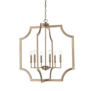 C526161AD Entrance / Foyer Pendant Light - Aged Brass