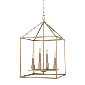 C527541AD Lyra Entrance / Foyer Pendant Light - Aged Brass