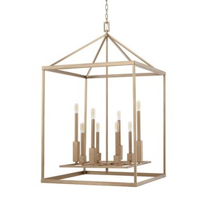 C527581AD Lyra Entrance / Foyer Pendant Light - Aged Brass