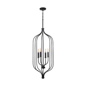 C533241MB Nira Entrance / Foyer Pendant Light - Matte Black