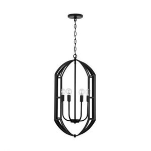 C538369MB Independent Entrance / Foyer Pendant Light - Matte Black