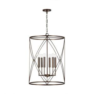 C538661FZ Adrian Entrance / Foyer Pendant Light - Buffed Bronze