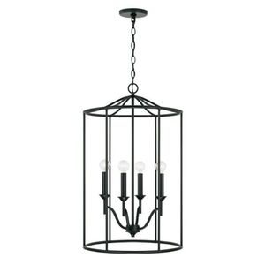 C542041MB Peyton Entrance / Foyer Pendant Light - Matte Black