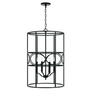 C542341MB Sylvia Entrance / Foyer Pendant Light - Matte Black