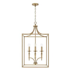 C542641AD Abbie Entrance / Foyer Pendant Light - Aged Brass