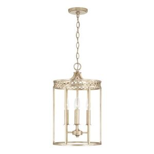 C543141WG Isabella Entrance / Foyer Pendant Light - Winter Gold