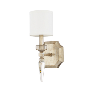 C615011WG671 Olivia 1 Bulb Wall Sconce - Winter Gold