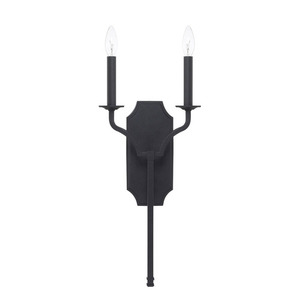 C619821BI Ravenwood Multi Bulb Wall Sconce - Black Iron