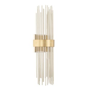 C625421FI Lena Multi Bulb Wall Sconce - Fire and Ice