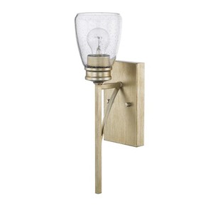 C629011WG453 Newbury 1 Bulb Wall Sconce - Winter Gold