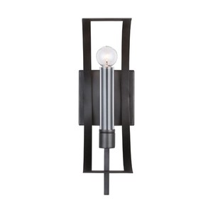 C633711MG Lathem 1 Bulb Wall Sconce - Midnight Grey