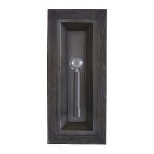 C635811CI Ashton 1 Bulb Wall Sconce - Carbon Grey / Iron