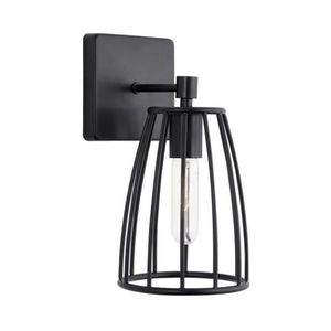 C638811MB Corey 1 Bulb Wall Sconce - Matte Black