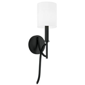 C642311MB701 Sylvia 1 Bulb Wall Sconce - Matte Black