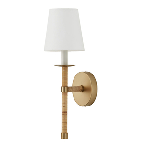 C647211MA705 Tulum 1 Bulb Wall Sconce - Matte Brass