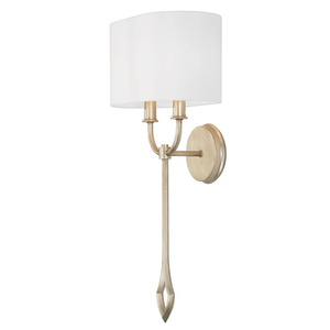 C650021BS Claire Multi Bulb Wall Sconce - Brushed Champagne