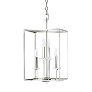 C7001PN Morgan Entrance / Foyer Pendant Light - Polished Nickel