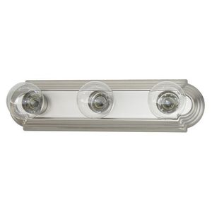 C8103MN 3 Bulb Bathroom Lighting - Matte Nickel C8103MN 3 Bulb Bathroom Lighting - Matte Nickel