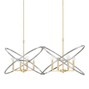 C820881FI Fire and Ice Linear Pendant Pendant Light - Fire and Ice