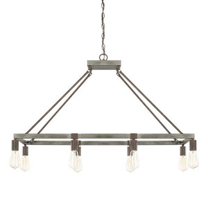 C825981UG Zac Linear Pendant Pendant Light - Urban Grey