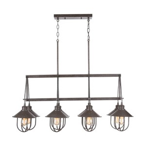 C830881MI Pawley Linear Pendant Pendant Light - Mineral Brown