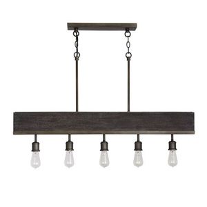 C835851CI Ashton Linear Pendant Pendant Light - Carbon Grey / Iron