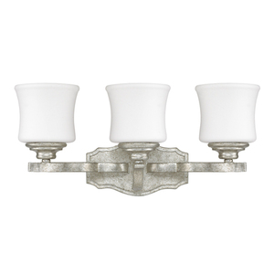 C8553AS299 Blair 3 Bulb Bathroom Lighting - Antique Silver