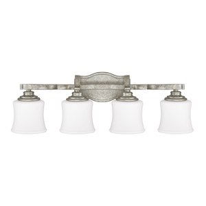 C8554AS299 Blair 4 or More Bulb Bathroom Lighting - Antique Silver